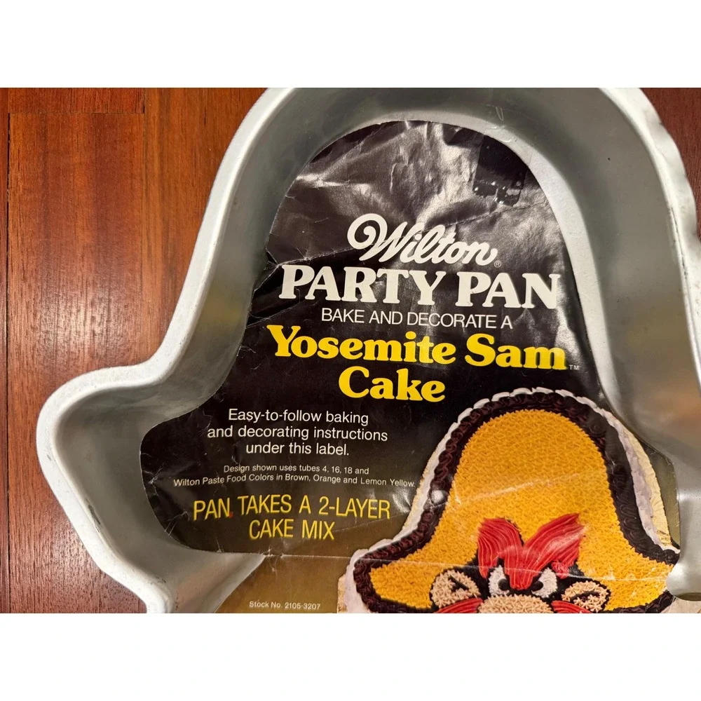 Yosemite Sam Cake Pan Winton 1981 Vintage Looney‎ Tunes